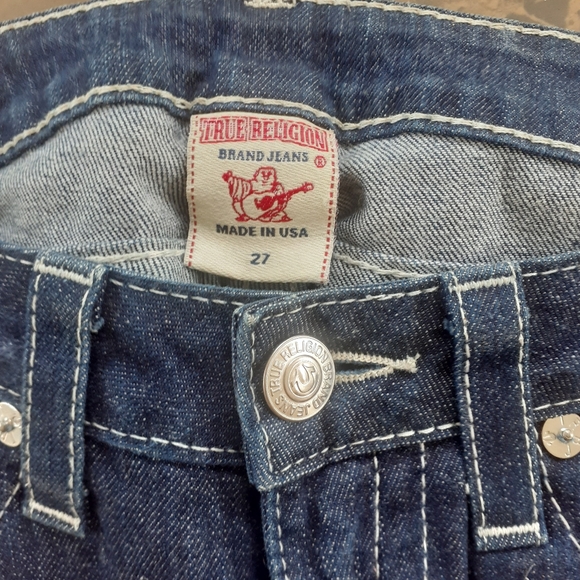 True Religion Rhinestones Dark Blue - Picture 3 of 4